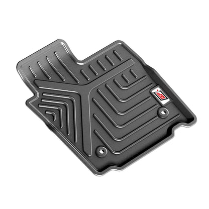 GFX Car Floor Mats for MG Hector (2019 Onwards) | Waterproof | Anti-Slip | All-Weather | Stylish Protection | Sleek Black