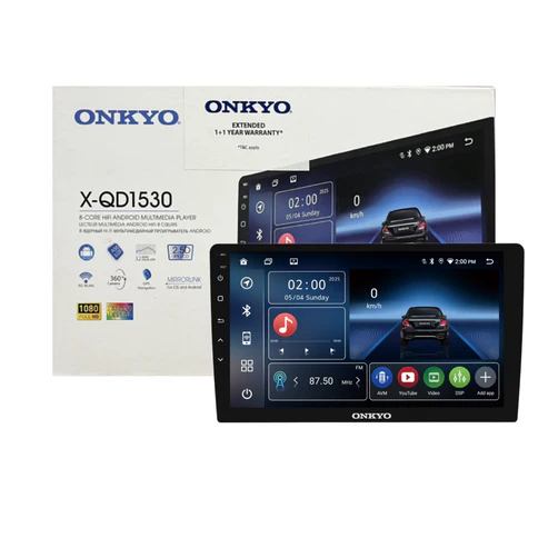 Onkyo X-QD1530 Android Stereo (4GB RAM / 64GB Storage) with 360° Support