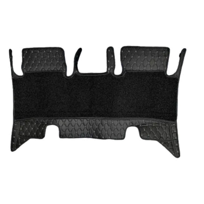  Mahindra Thar Roxx 2024+ 7D Car Floor Mats Black | 7 Depth Layer Protection | Scratchproof | Waterproof | Soundproof | Removable Grass Mat | Anti-Slip Velcro Base | Set of 3
