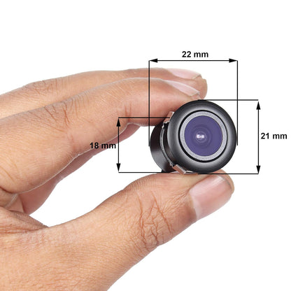 Nippon Car Rear View Reverse Parking LED Camera | Single Chip1/4 Sensor | Waterproof | Night Vision | 120 Degree Wide Angle | 10 bit Digital Video | NCAM-100