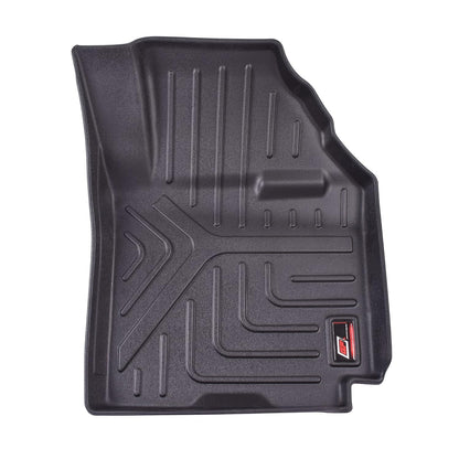 GFX Car Floor Mats for Maruti Suzuki Baleno 2015 Onwards / Toyota Glanza 2019 Onwards / Toyota Fronx 2023 Onwards | Waterproof | Anti-Slip | All-Weather | Stylish Protection | Sleek Black
