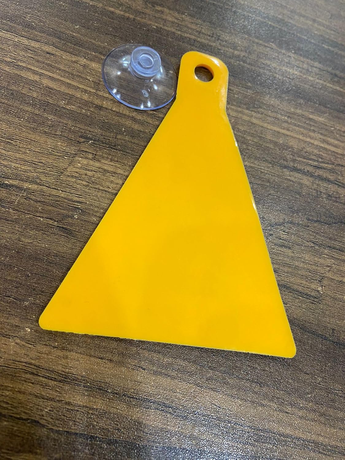 Baby in Car Warning Sign, Triangle Safety Sticker, 13 x 9 cm, Yellow and Black, with Suction Cup