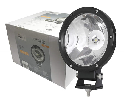 HELLA 357200001 – 7" ValueFit LED Driving Beam Light | Universal Fit for All Cars & SUVs