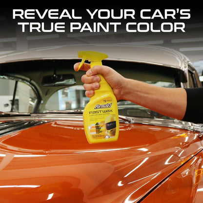 Formula 1 High Performance Carnauba Fast Wax – 473 ml - High Gloss Shine & Paint Protection