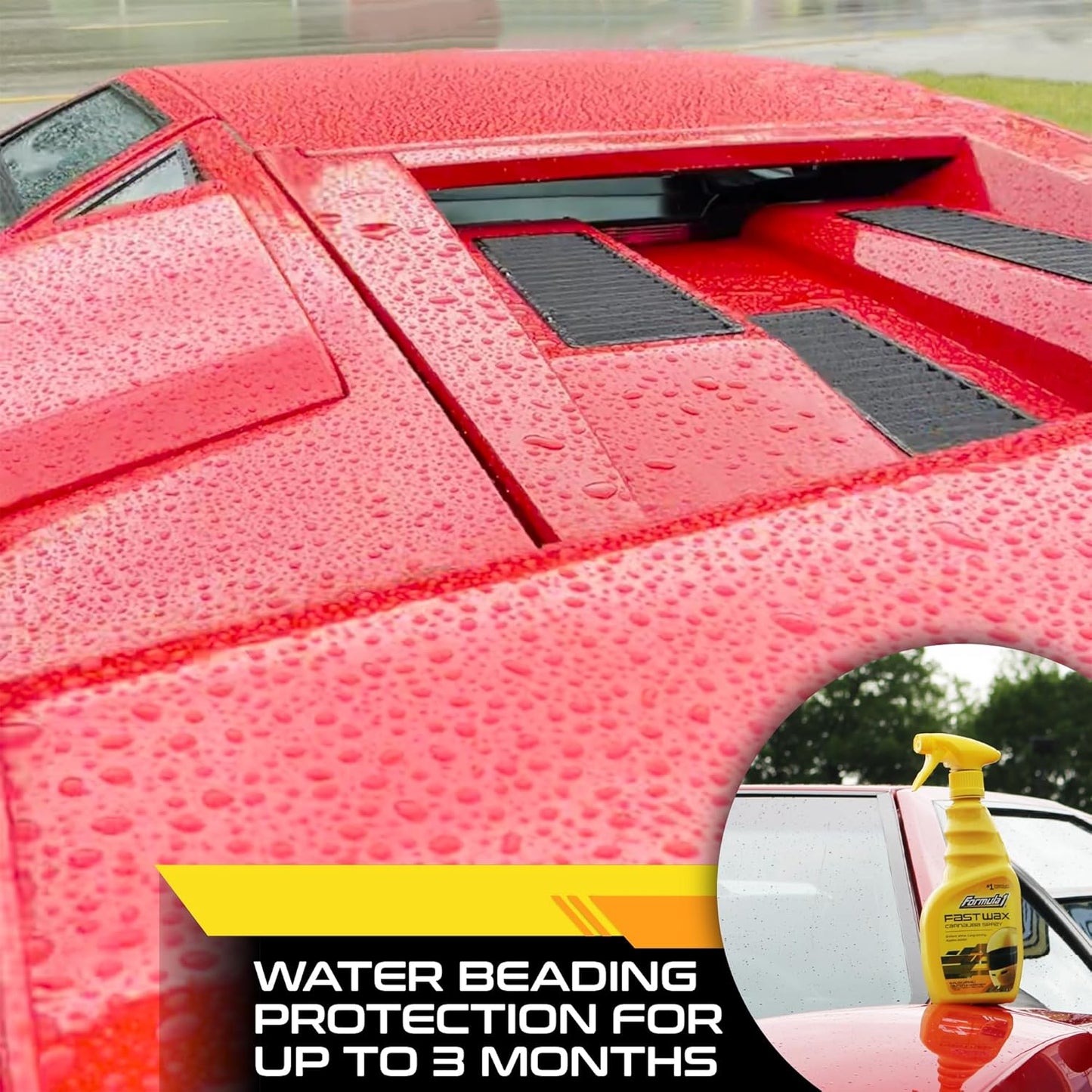 Formula 1 High Performance Carnauba Fast Wax – 473 ml - High Gloss Shine & Paint Protection