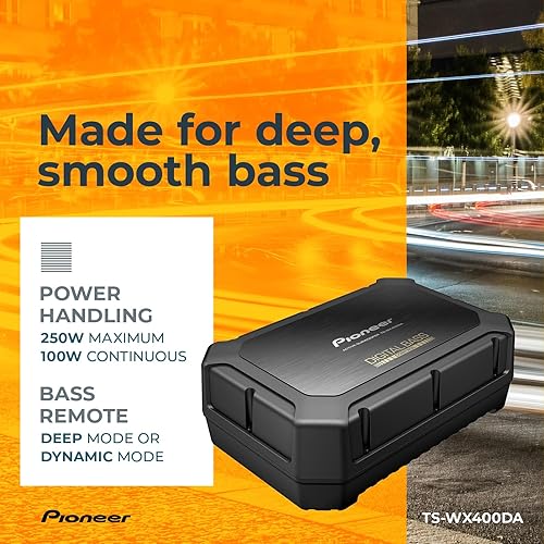 Pioneer TS-WX400DA Space Saving Active Subwoofer (250W)