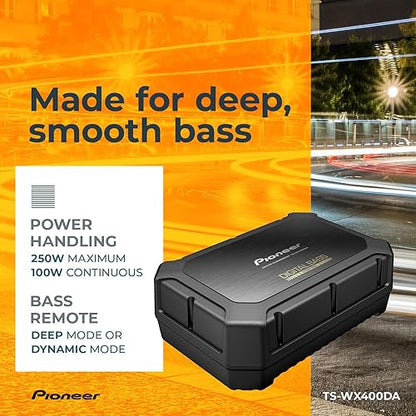 Pioneer TS-WX400DA Space Saving Active Subwoofer (250W)