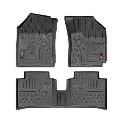 GFX Car Floor Mats for Maruti Suzuki Ciaz (2014-2021) – Ultimate Durable, Easy-Clean, Stylish Protection in Sleek Black