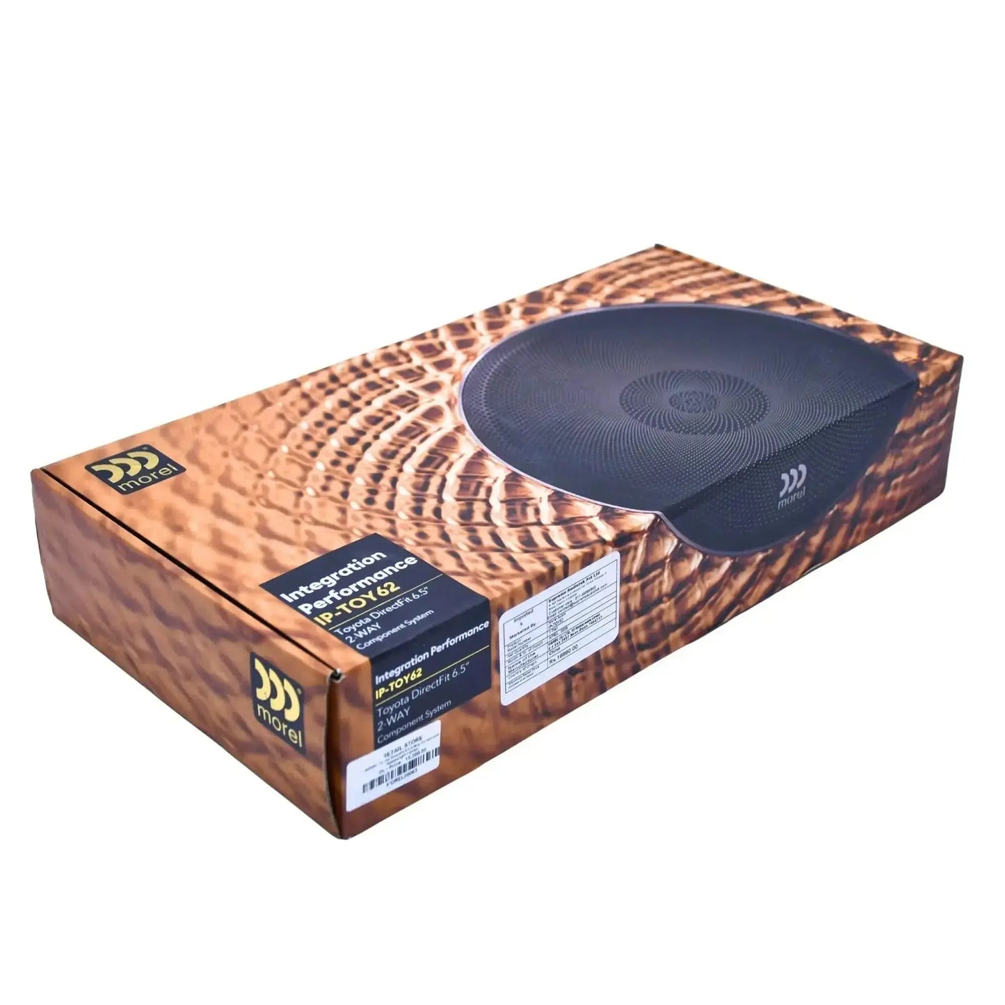 MOREL Toyota DirectFit 6.5-Inch Car Speaker Combo | IP-TOY6C Coaxial + IP-TOY62 Component Speakers | Premium OEM Upgrade