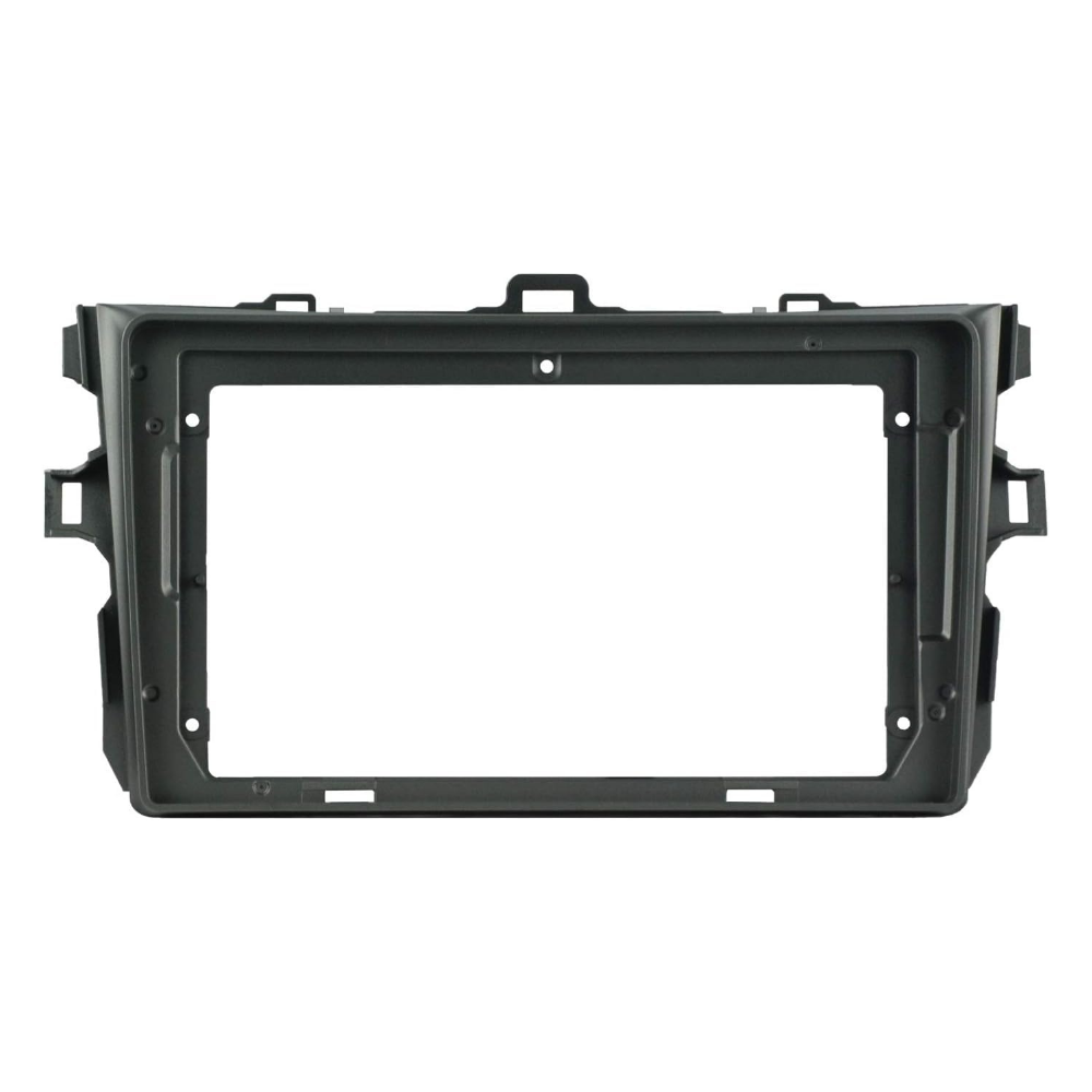 9-inch Android Stereo Frame for Toyota Corolla Altis 2008-2012 Base Model with custom wiring harness.