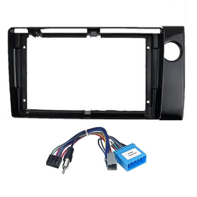 9-inch durable Android stereo frame for Honda Brio with power cable connector