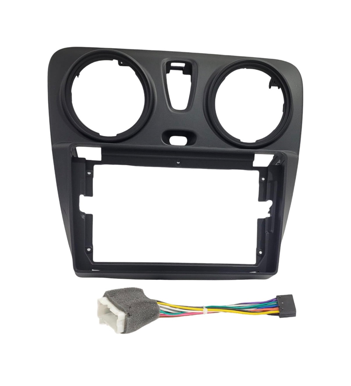 9 Inch Android Car Stereo Dashboard Frame for Renault Lodgy Premium Black ABS Plastic Adapter Trim