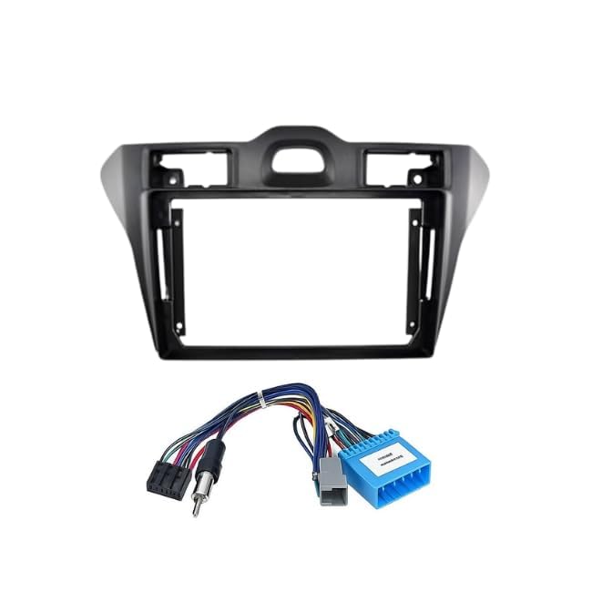 9 Inch Black Android Stereo Frame for Ford Fiesta Classic 2011-2015 Premium ABS