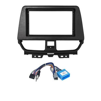 9 Inch Black Android Stereo Frame for Maruti Baleno and Toyota Glanza 2022-2025 New Model Premium ABS
