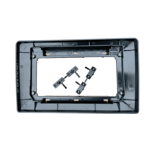 9 Inch to 10 Inch Universal Android Car Stereo Frame Converter Expansion Adapter Black ABS