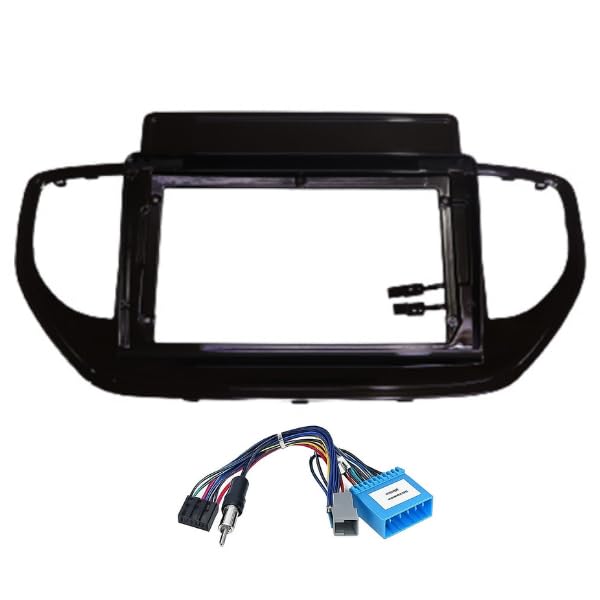 9 inch Android stereo dash frame for Hyundai Verna 2021-2024 with power cable connector