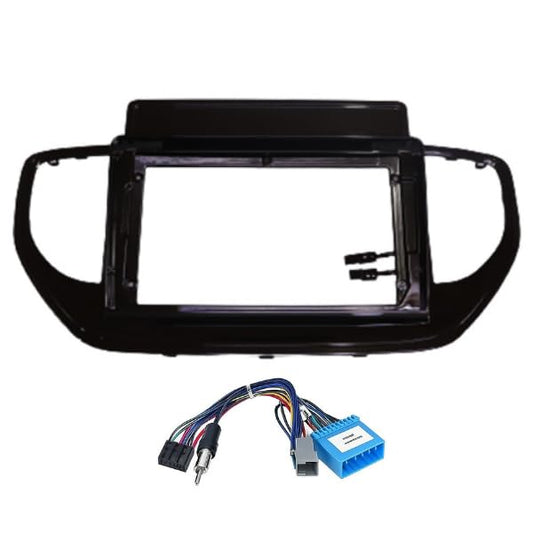 9 inch Android stereo dash frame for Hyundai Verna 2021-2024 with power cable connector