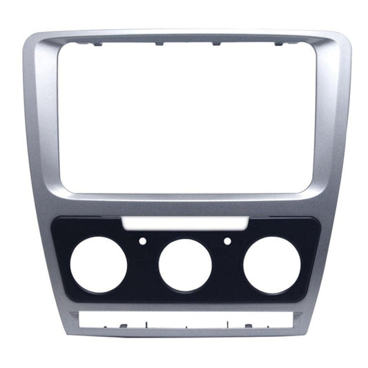 9 inch premium ABS plastic Android stereo frame for Skoda Octavia 2010-2013 with matte finish and OEM fitment