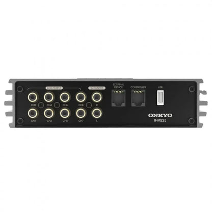Onkyo R-MS25 DSP Car Amplifier | 4 Channel Input | 8 Channel Output | 4×50W Max Power | Built-In Bluetooth