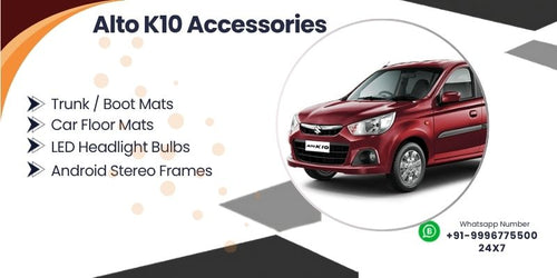 Best accessories for Alto K10 car available online India