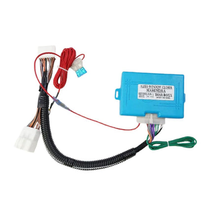  Mahindra Thar Roxx 2024+ Automatic Power Window Closer Relay Wiring Harness | Auto Roll Up on Locking | Time Delay | Overload and Short-Circuit Protection | Positive and Negative Trigger Compatible