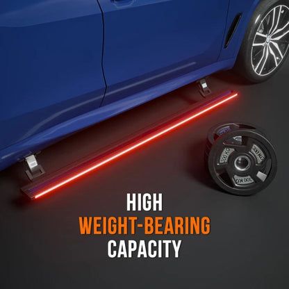 BMW X5 2019+ RGB Streamer Electric Side Step (App Controlled) | 300KG Load Capacity | Automatic Door Opening | 1.5 Second Extension | 