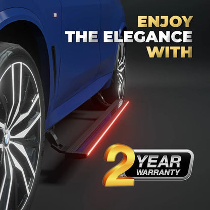 BMW X5 2019+ RGB Streamer Electric Side Step (App Controlled) | 300KG Load Capacity 