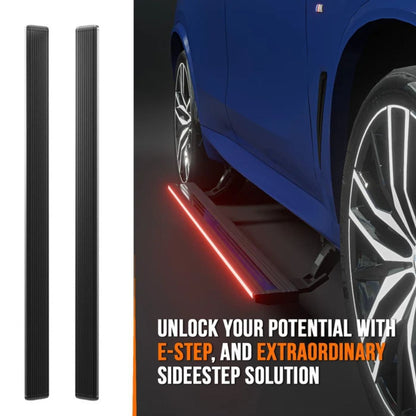 BMW X5 2019+ RGB Streamer Electric Side Step (App Controlled) | 300KG Load Capacity | Automatic Door Opening | 1.5 Second 