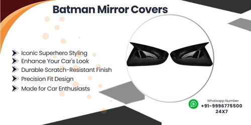 Best Batman side mirror cover accessories available online India for all cars
