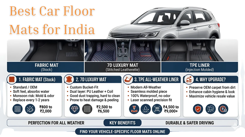 The Ultimate Car Floor Mats Buying Guide: Custom Fit vs. All-Weather Heavy Duty