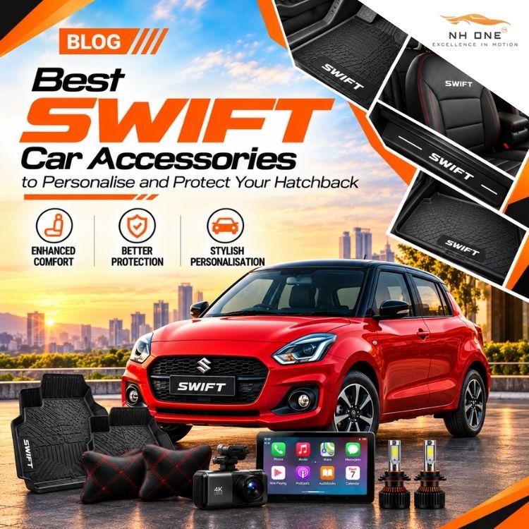 Best Swift Car Accessories to Personalise and Protect Your Hatchback