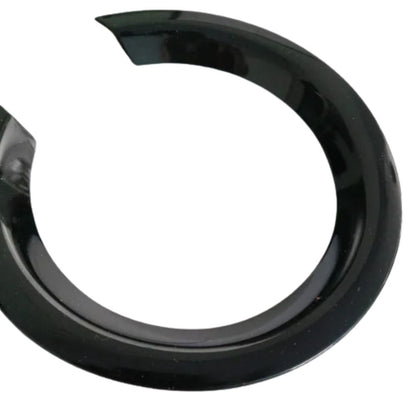  Mahindra Thar Roxx 2024+ Black Fog Lamp Garnish | Glossy Black | ABS Plastic | Tape-Based Installation | Custom Fit | Protects Against Scratches and Dust | Set of 2