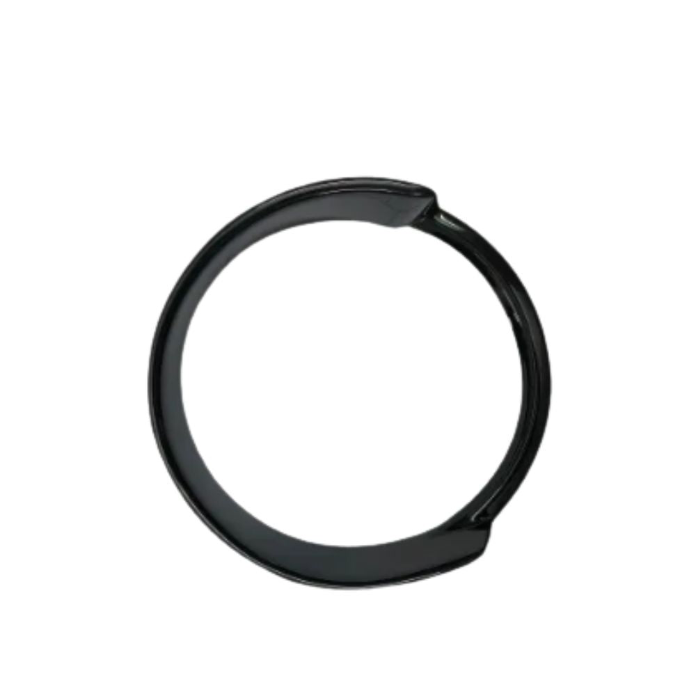  Mahindra Thar Roxx 2024+ Black Headlamp Garnish | Glossy Black | ABS Plastic | Tape-Based Installation | Custom Fit | Protects Against Scratches and Dust | Set of 2