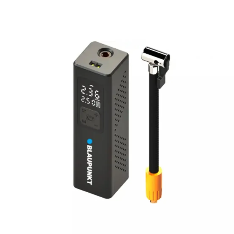Blaupunkt TIF-22DA digital tyre inflator 12V air compressor with LCD pressure display compact portable design for fast and accurate tyre inflation in vehicles