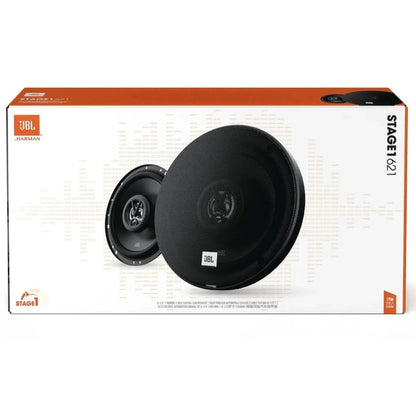 JBL Stage1 621 Car Speakers for Premium Audio | 6.5 Inch 2-Way Coaxial Speakers | 350W Peak Power