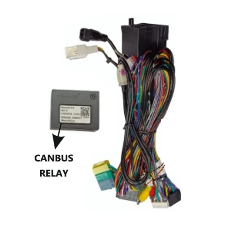 CANBUS harness for Tata Zest with power coupler plug and play wiring system retaining OEM vehicle information providing stable connection and seamless integration