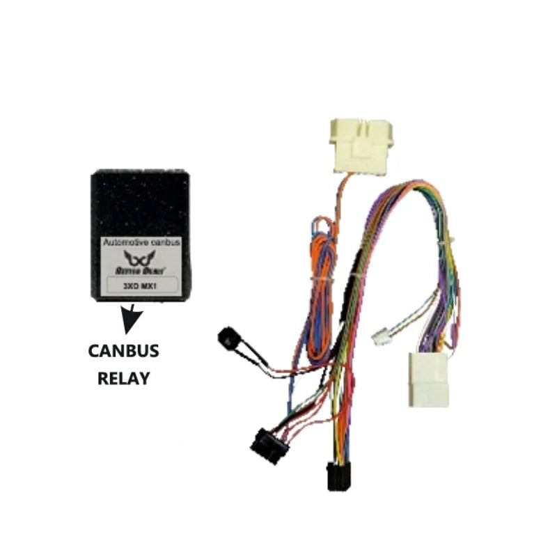 CANBUS wiring harness for Mahindra 3XO MX1 plug and play OEM info retention system ensuring stable connection and full vehicle feature compatibility integration