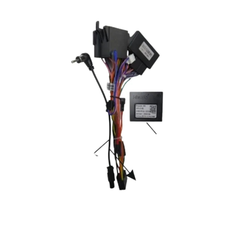 CANBUS wiring harness for Skoda Superb with power coupler plug and play OEM info retention system ensuring stable connection and full vehicle feature compatibility