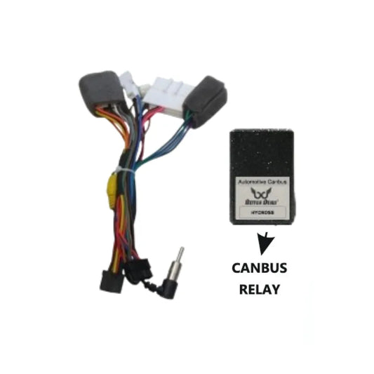 CANBUS wiring harness for Toyota Innova Hycross with power harness plug and play OEM info retention system ensuring stable connection and vehicle feature support