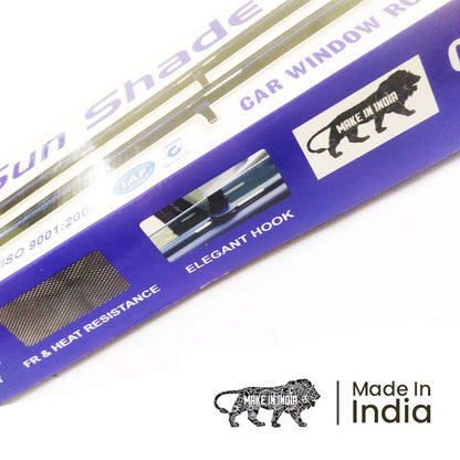 Automatic Side Window Sunshade Curtain for Tata Tiago (2017 Onwards) | Set of 4 | Custom Fit | UV Protection