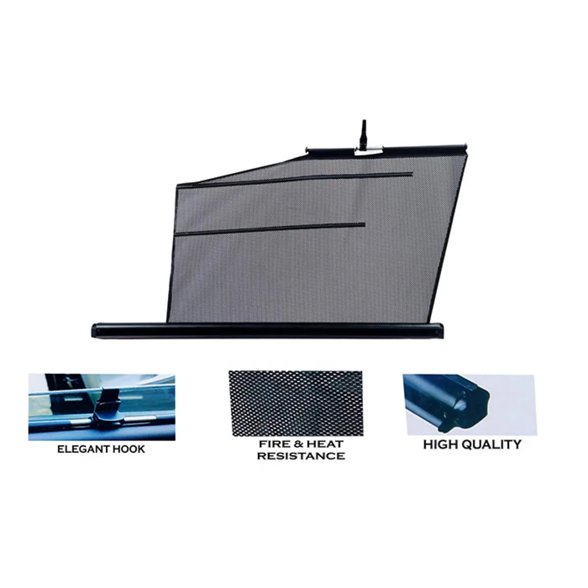 Automatic Side Window Sunshade Curtain for Hyundai Exter (2023 Onwards) | Set of 4 | Custom Fit | UV Protection