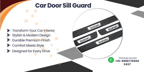 Best car door sill guard accessories available online India for all cars