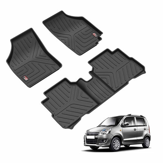 Car Floor Mats for Maruti Suzuki Wagon-R (2011–2018)