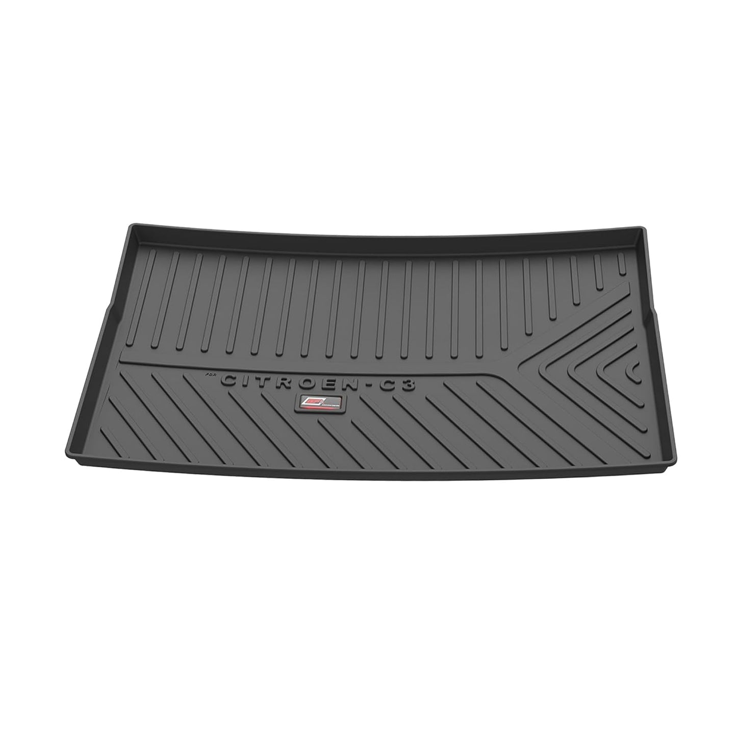GFX Car Trunk Boot Mat for Citroen C3 (2022 Onwards) | Premium Dicky Mat – Black | Waterproof | Anti-Slip | All-Weather | Stylish Protection | Sleek Black
