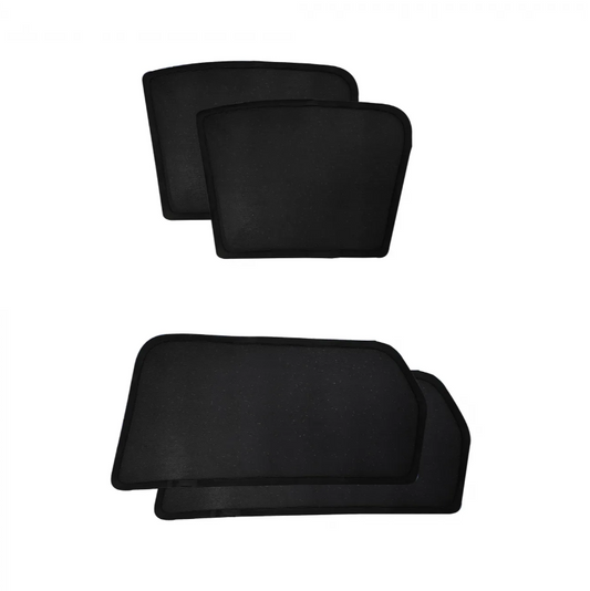 Custom-fit automatic side window sunshade curtains