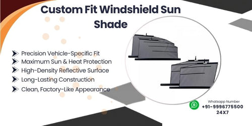 Best custom fit windshield sun shade available online India for all cars