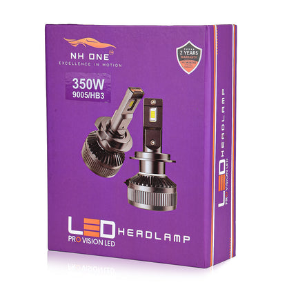 NH ONE LED Headlight Bulb 9005/HB3 350W Pro Vision