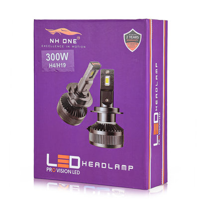 NH ONE LED Headlight Bulb H4/H19 300W Pro Vision