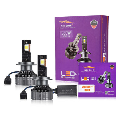 NH ONE LED Headlight Bulb H7/H18 350W Pro Vision