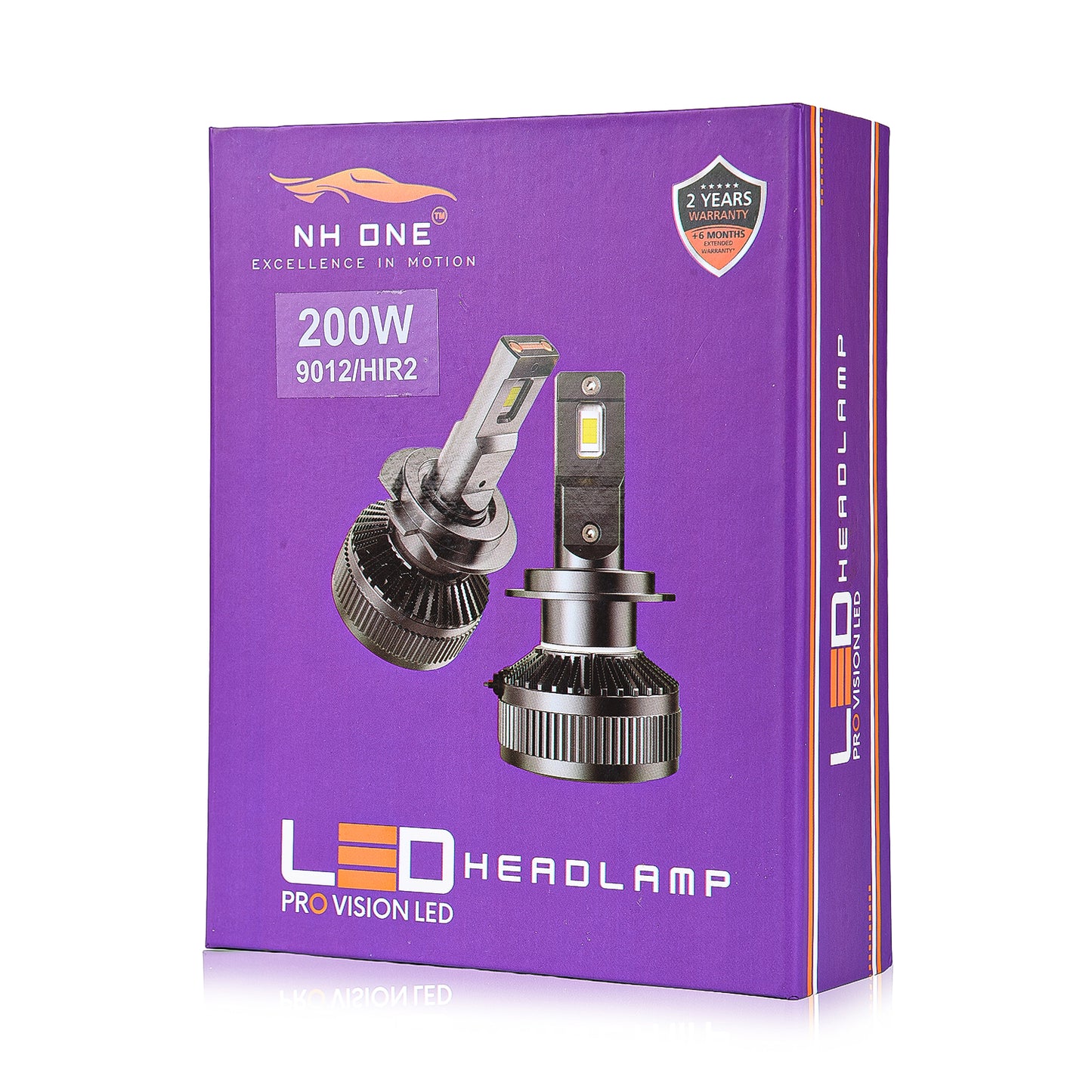 NH ONE LED Headlight Bulb 9012/HIR2 200W Pro Vision